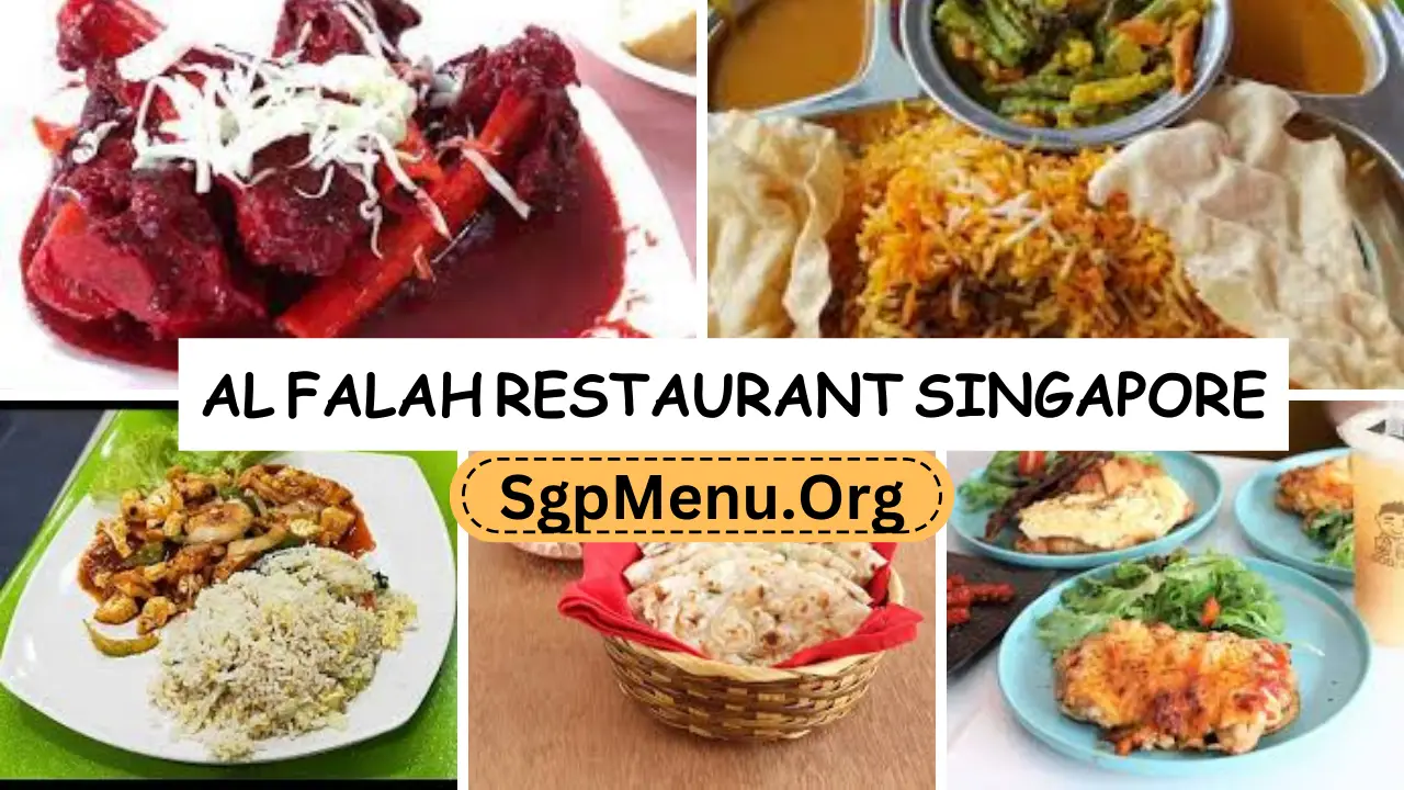 Al Falah Restaurant Menu Singapore