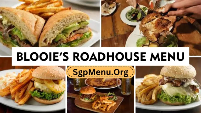 BLooiE’s Roadhouse Menu Singapore | Updated Prices 2024