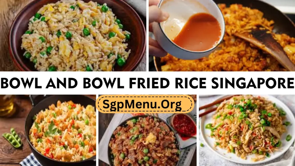 Bowl And Bowl Fried Rice Singapore
