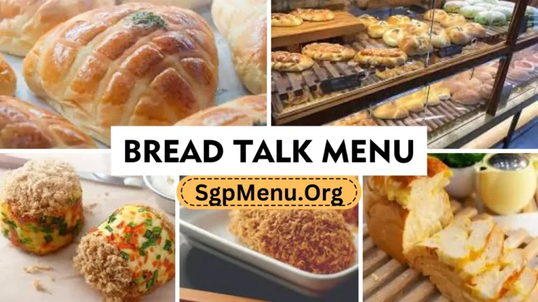 Bread Talk Menu | Updated Prices 2024
