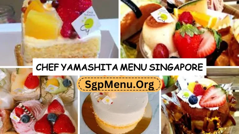 Chef Yamashita Menu Singapore | Updated Prices 2024