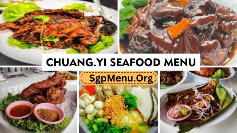 Chuang.Yi Seafood Menu Singapore Prices 2024