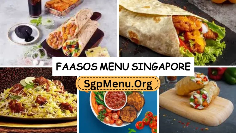 Faasos Menu Singapore | Updated Prices 2024