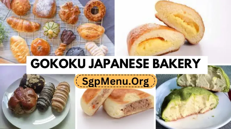 Gokoku Japanese Bakery Menu Singapore Prices 2024