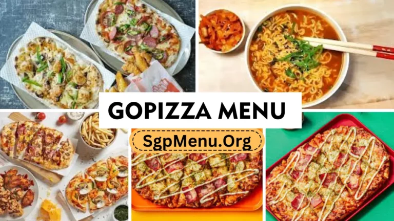 Gopizza Singapore Menu | Updated Prices 2024