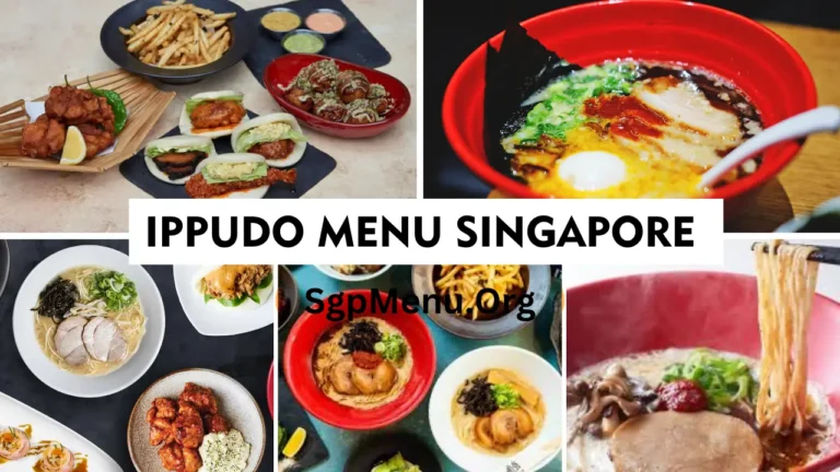 Ippudo Menu Singapore Prices 2024