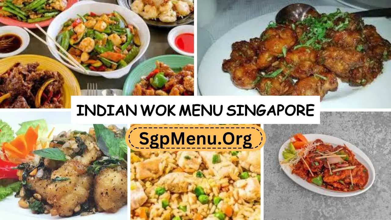 Indian Wok Menu Singapore