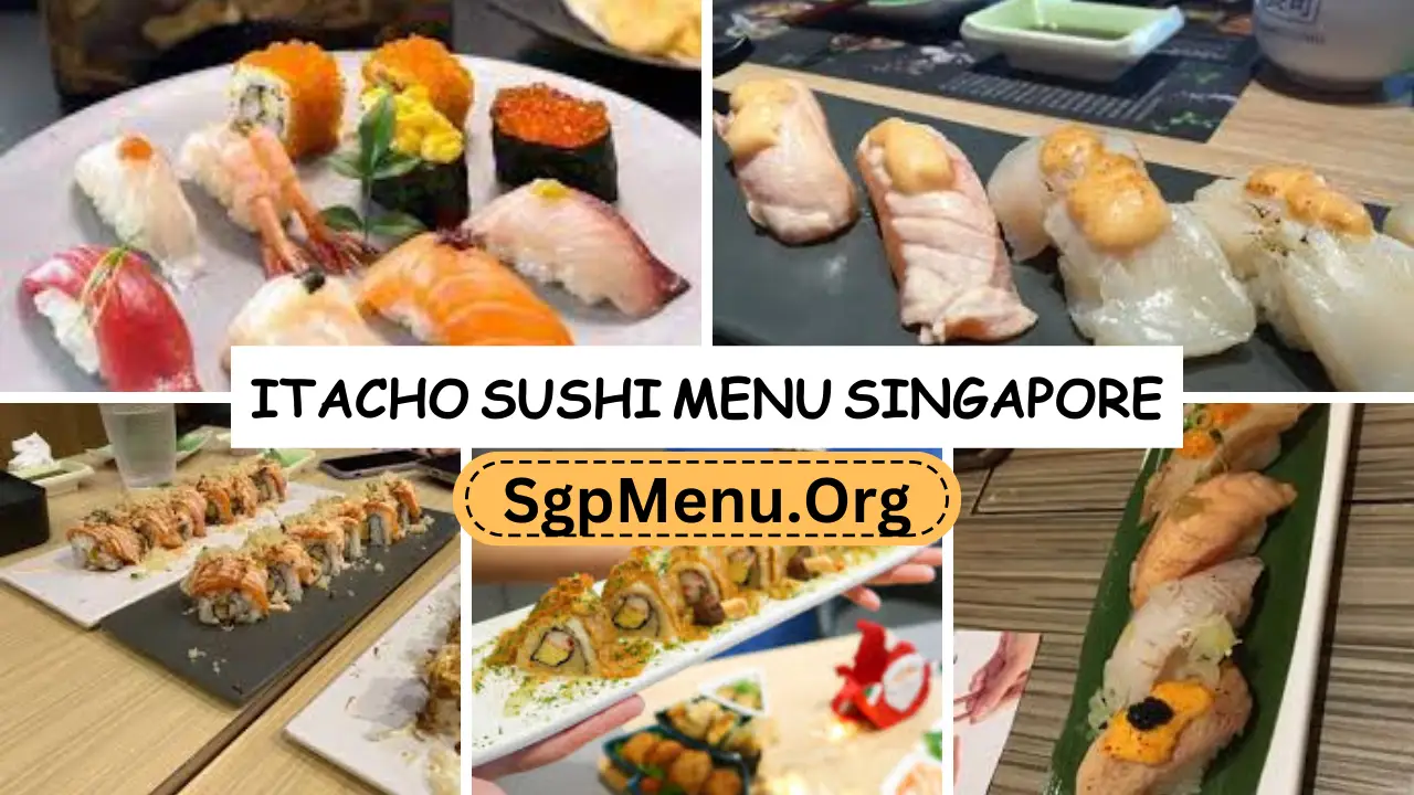 Itacho Sushi Menu singapore