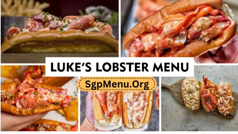 Luke’s Lobster Singapore Menu Prices 2024