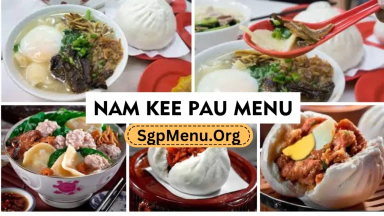 Nam Kee Pau Menu | Updated Prices 2024