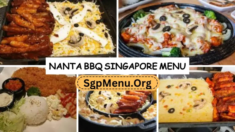 Nanta BBQ Singapore Menu | Updated Prices 2024