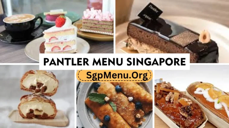 Pantler Menu Singapore Prices 2024