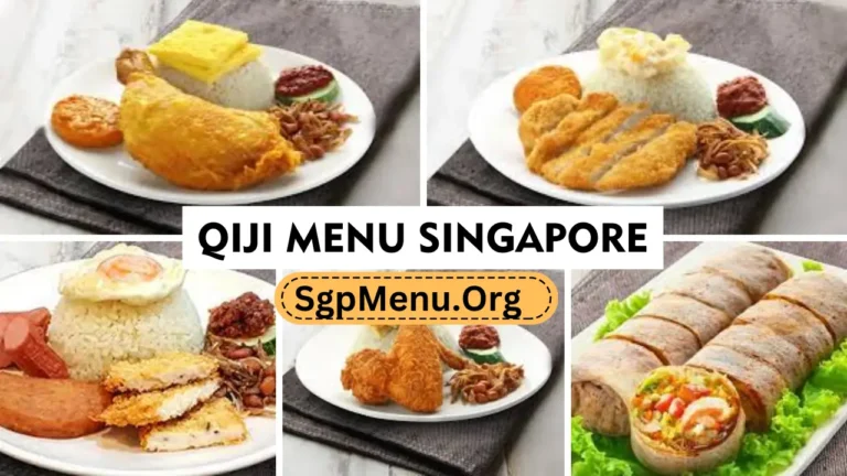 Qiji Menu Singapore Prices 2024