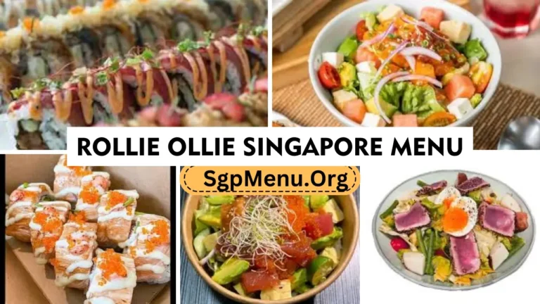 Rollie Ollie Menu Singapore prices 2024