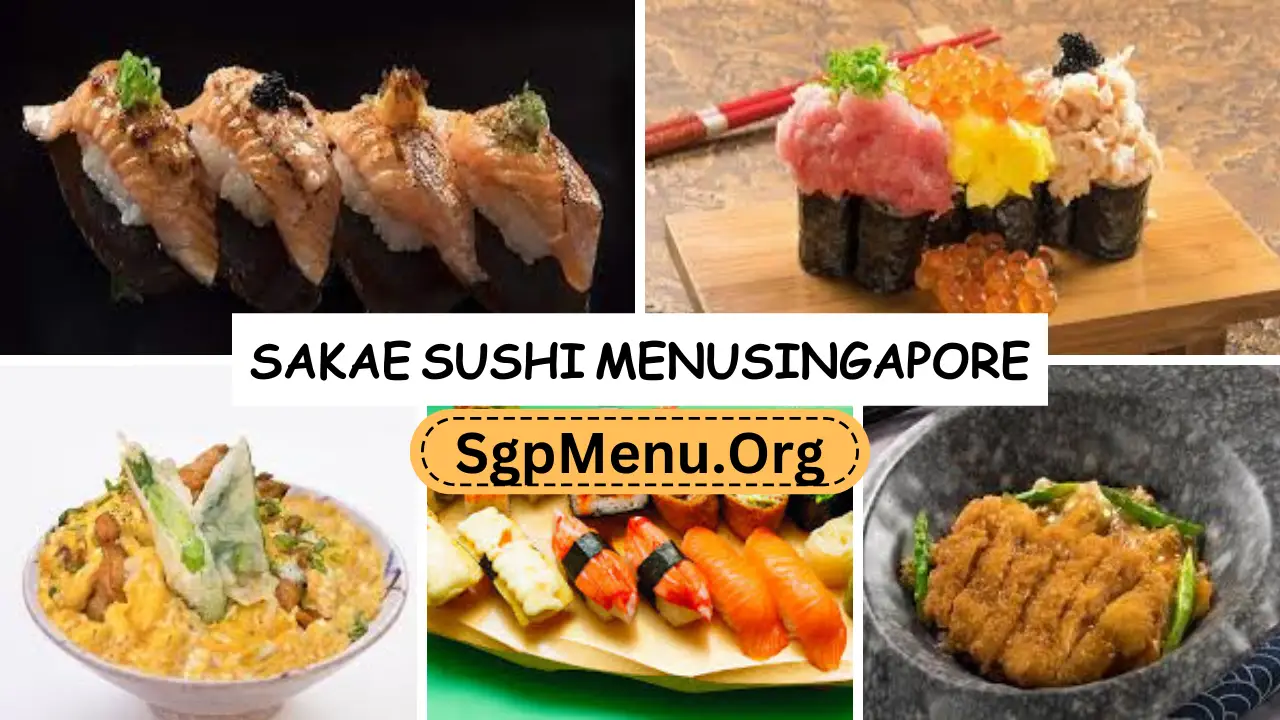 Sakae Sushi Menu singapore
