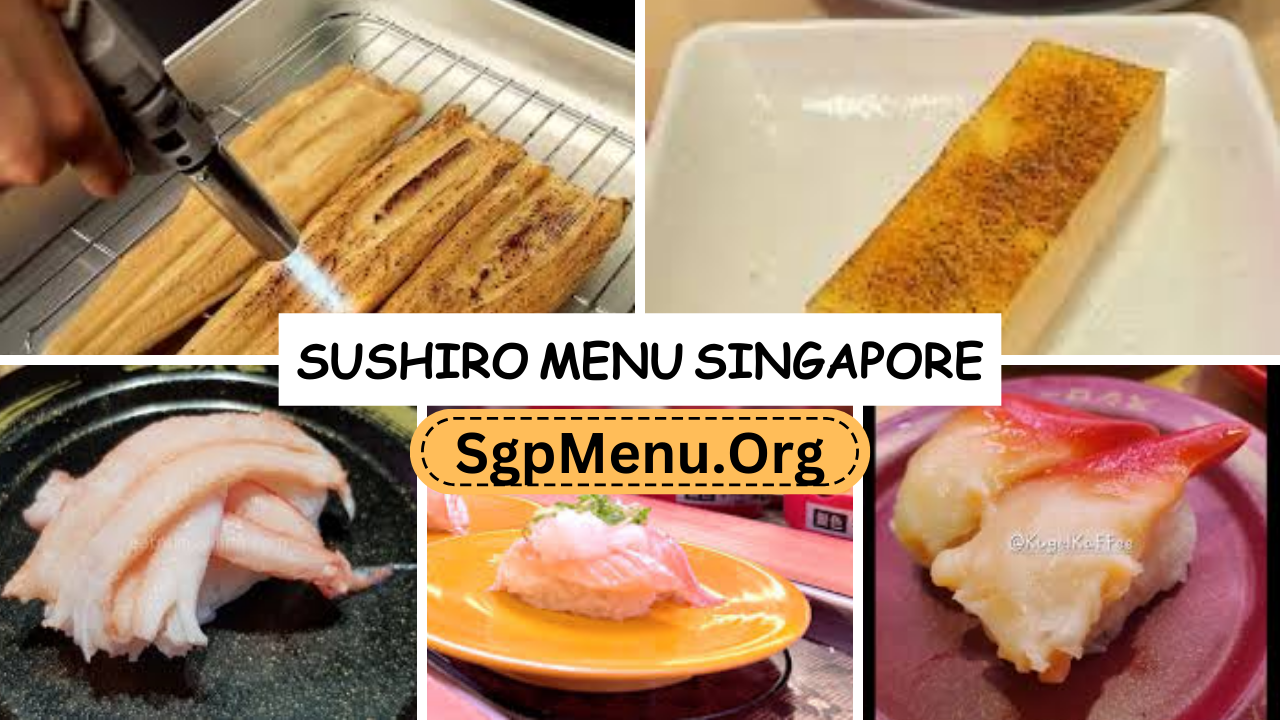 Sushiro Menu Singapore