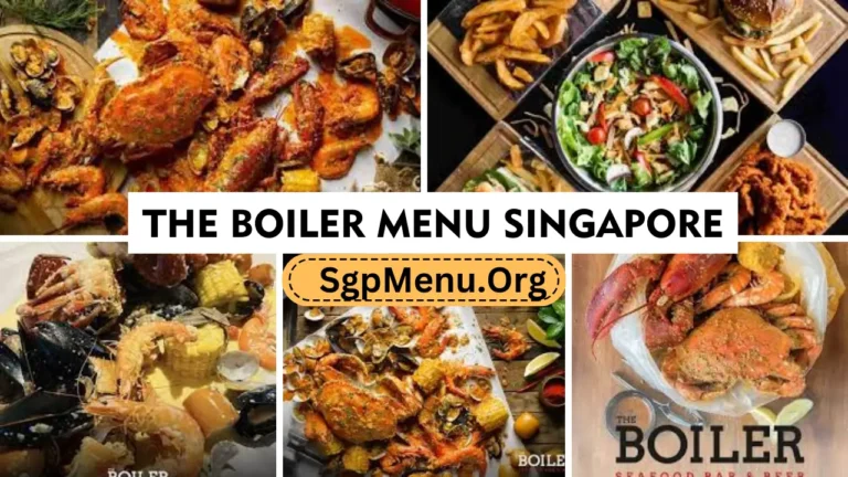 The Boiler Menu Singapore Prices 2024