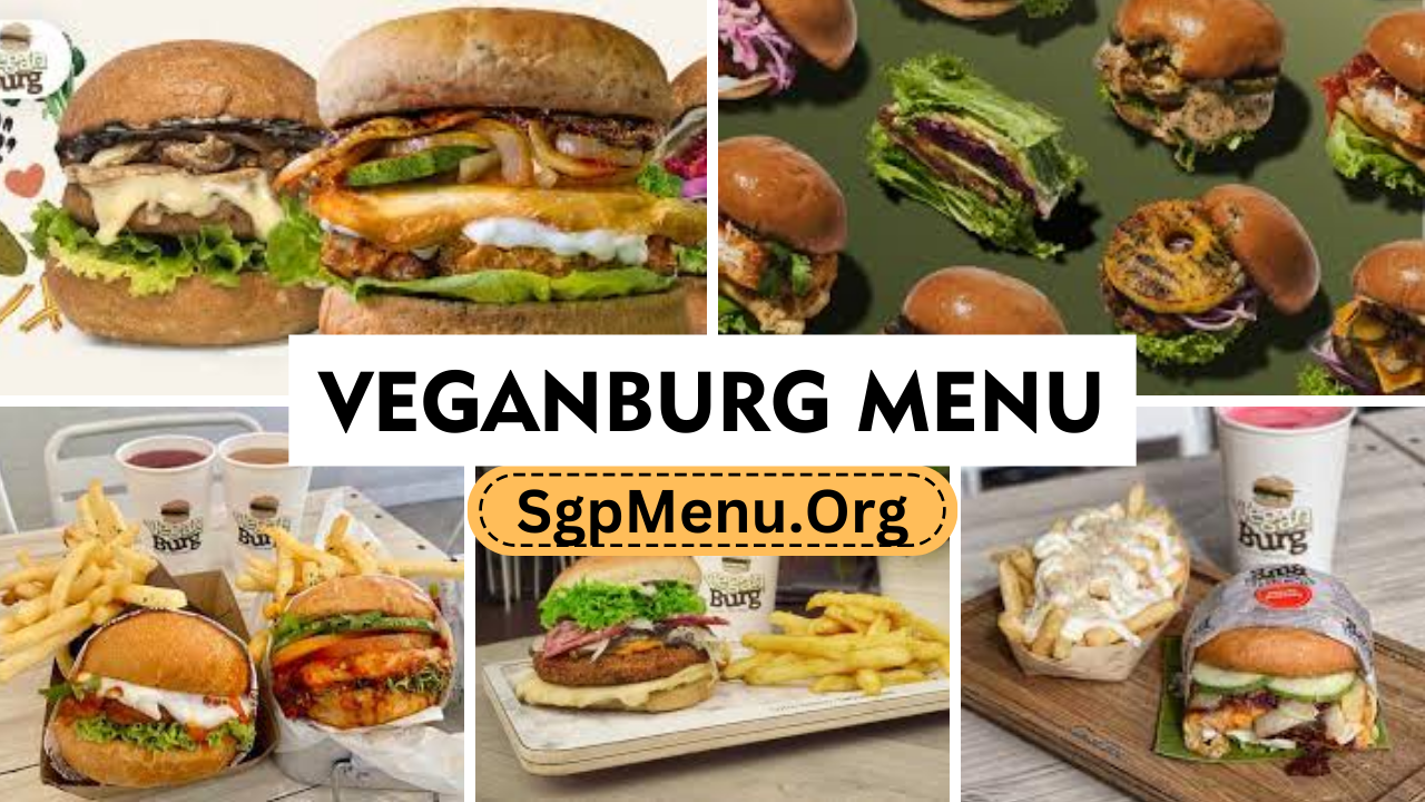 VeganBurg menu singapore