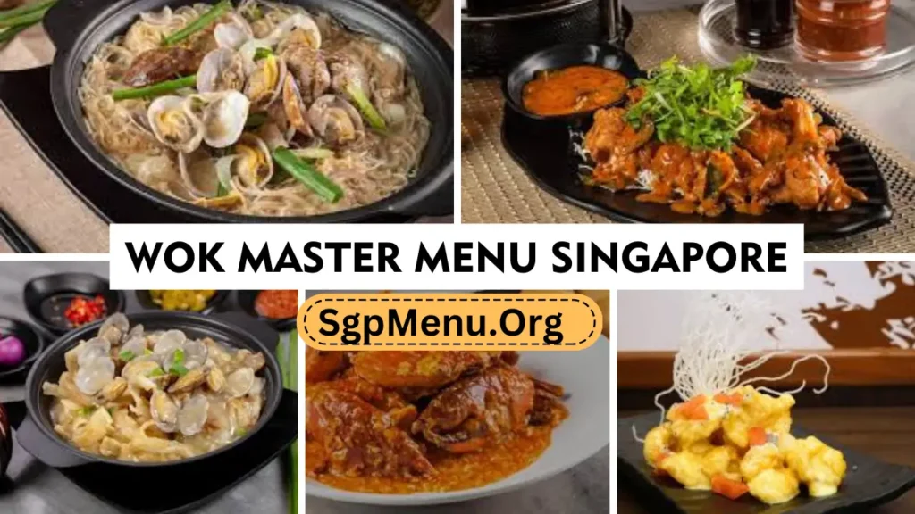 Wok Master Menu Singapore