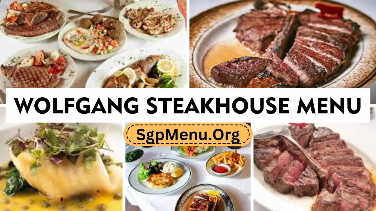 Wolfgang Steakhouse Menu singapore