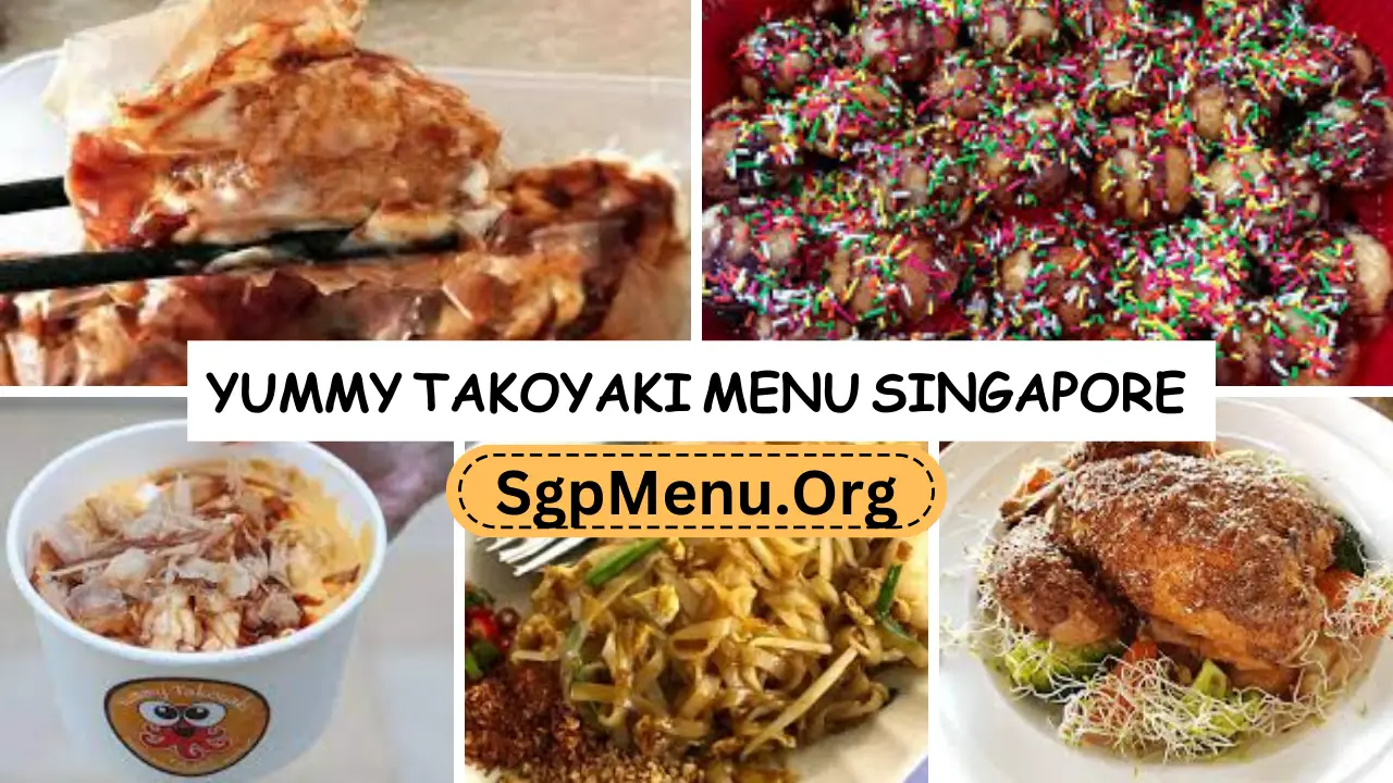 Yummy Takoyaki Menu singapore