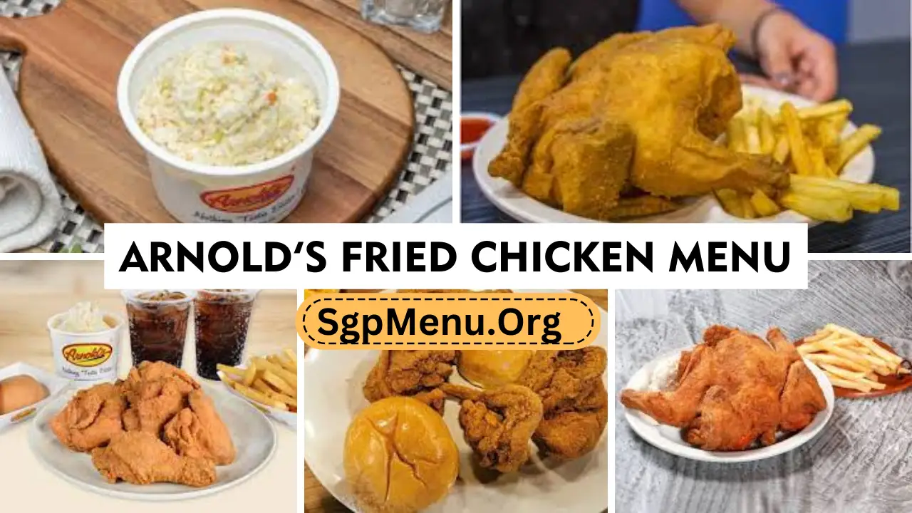 Arnold’s Fried Chicken Menu Singapore