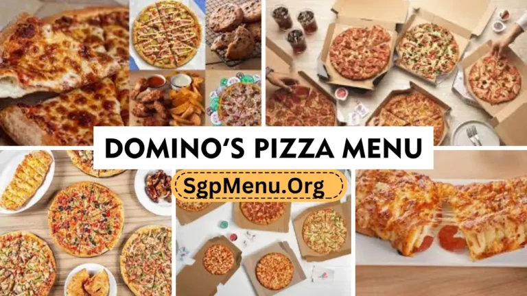 Domino’s Pizza Menu Singapore | Updated Prices 2024