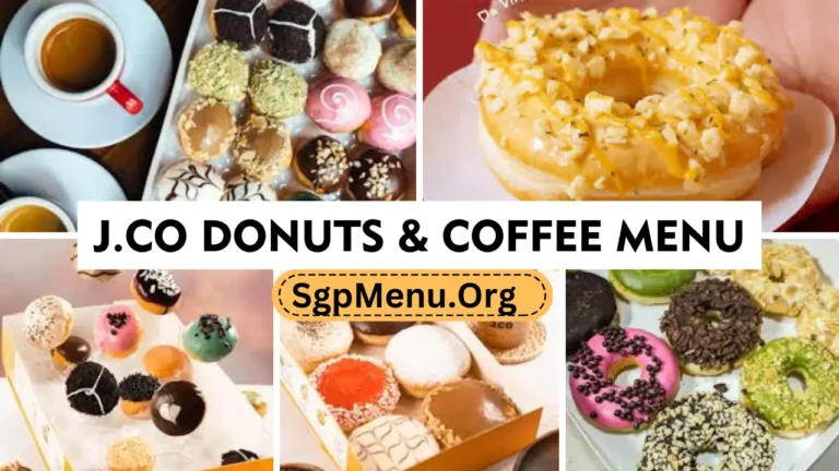 J.CO Donuts & Coffee Menu | Updated Prices 2024