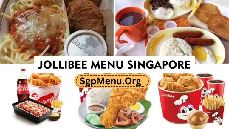Jollibee Menu Singapore Prices 2024