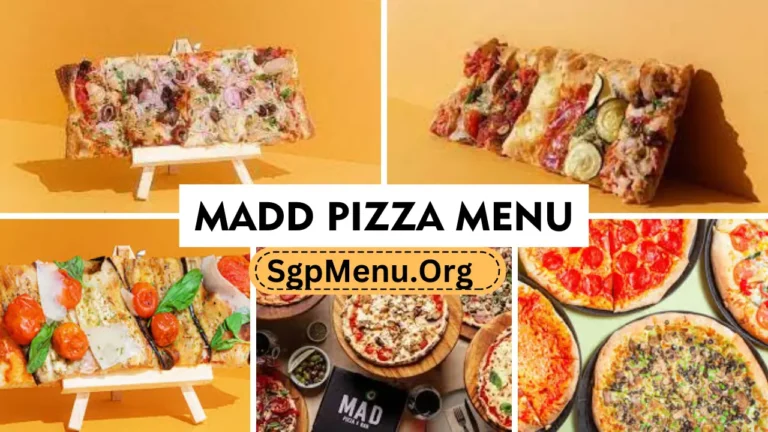 Madd Pizza Menu Singapore | Updated Prices 2024
