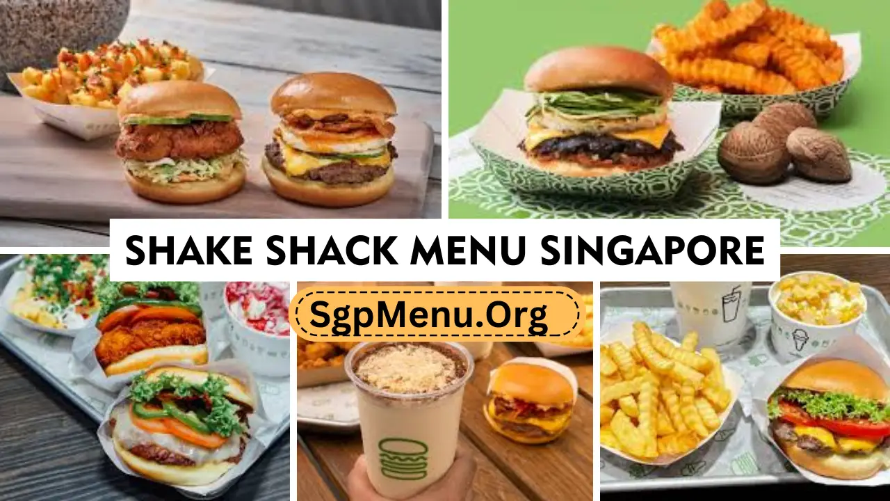 Shake Shack Menu Singapore