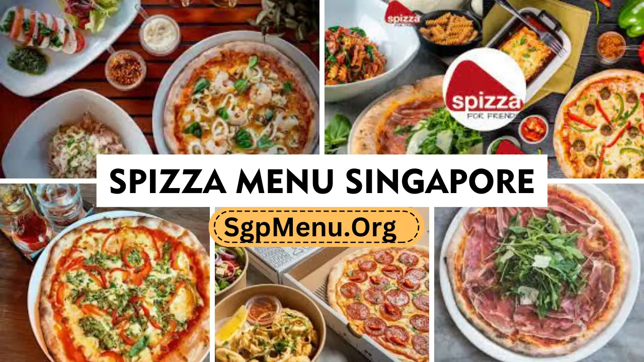Spizza Singapore Menu