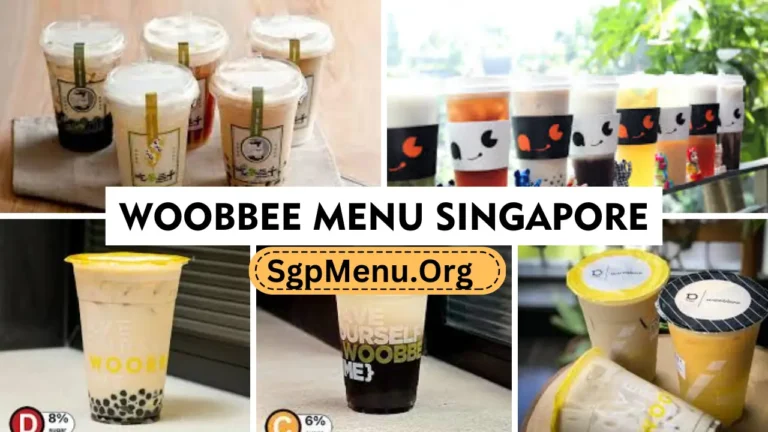 Woobbee Menu Singapore Prices 2024